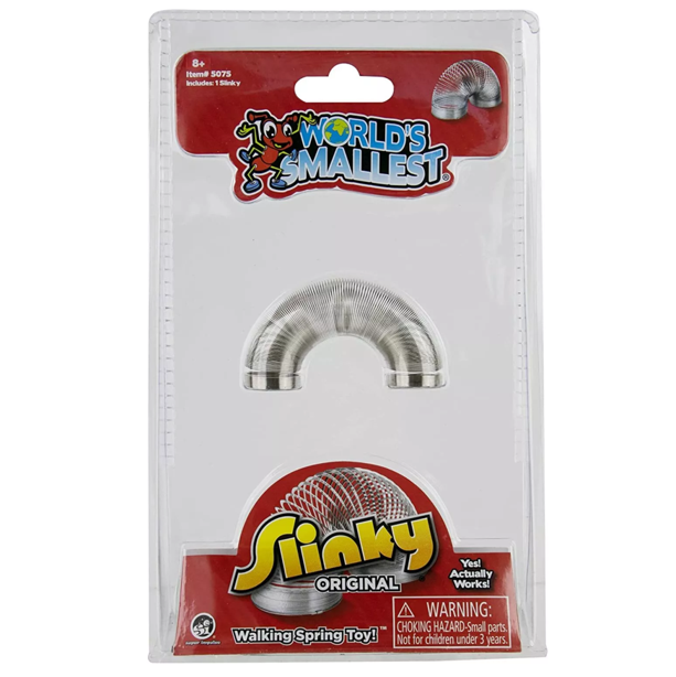 NEW - The World's Smallest Slinky Toy