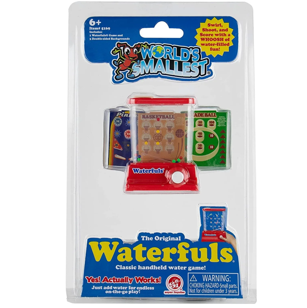 NEW - The Worlds Smallest Waterfuls Water Game