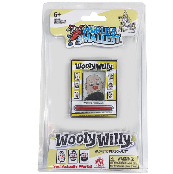 NEW - The Worlds Smallest Wooly Willy Toy