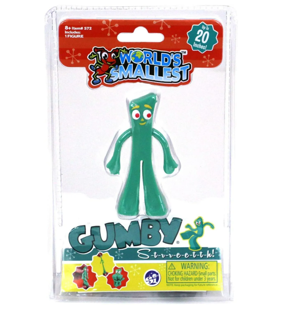 NEW - The Worlds Smallest Gumby