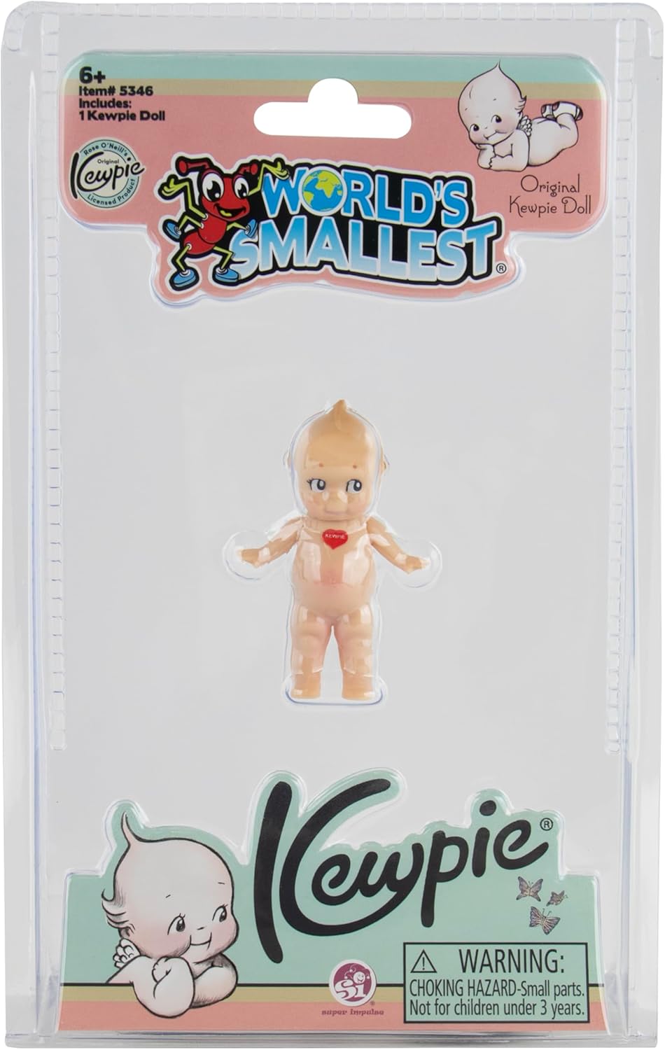 NEW - The World's Smallest Kewpie Doll