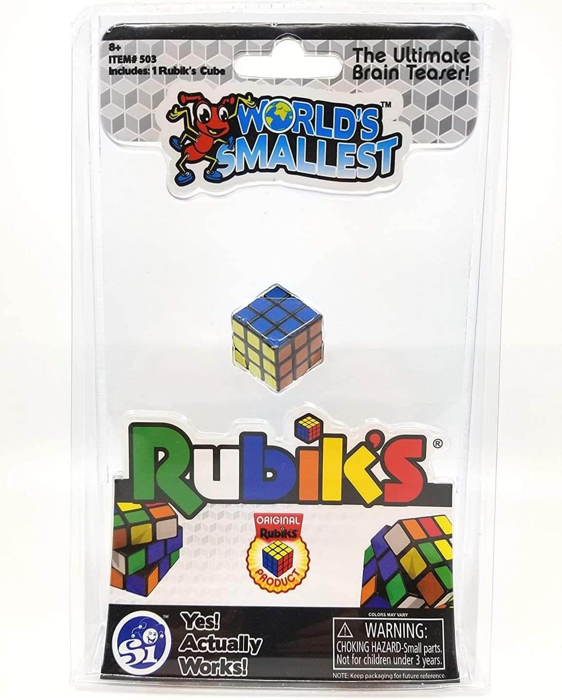 NEW - The Worlds Smallest Rubiks Cube
