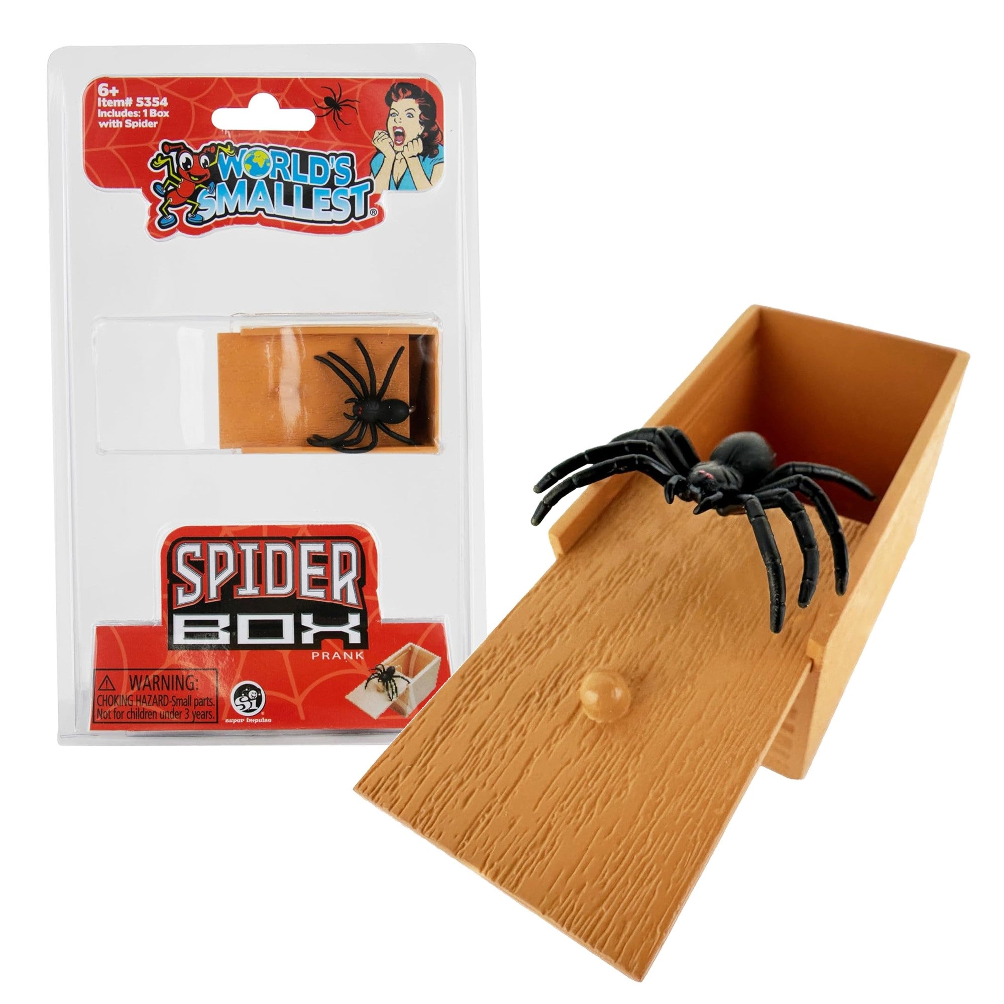 NEW - The World's Smallest Spider Box Prank