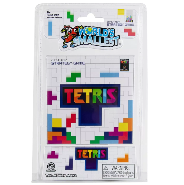 NEW - The Worlds Smallest Tetris Game