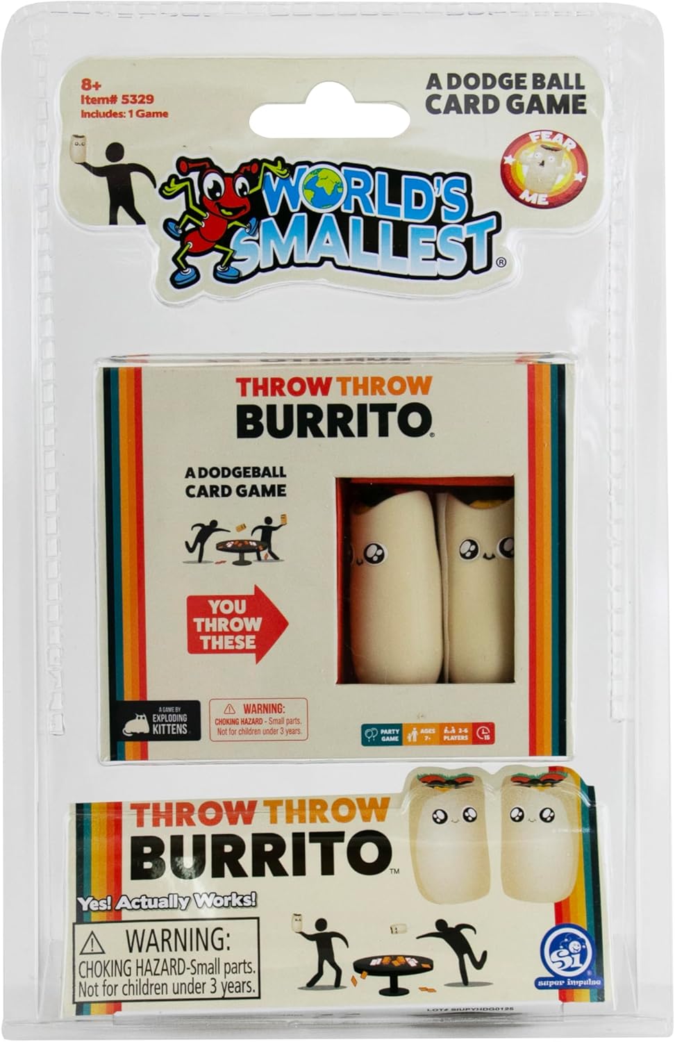 NEW - The World's Smallest Throw Throw Burrito Game