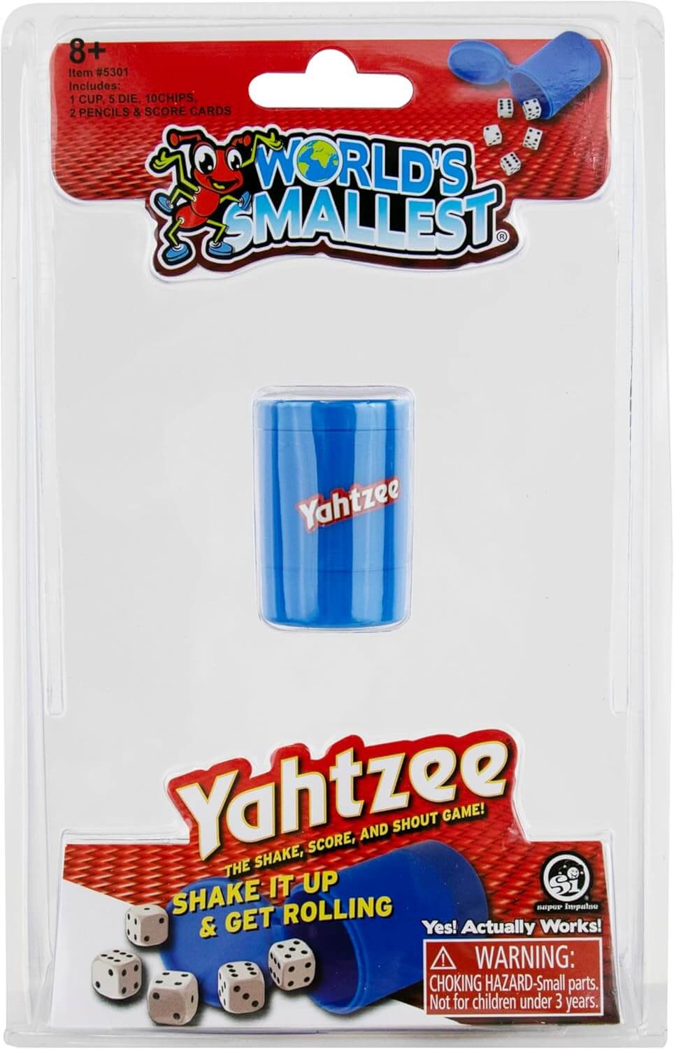 NEW - The Worlds Smallest Yahtzee Game