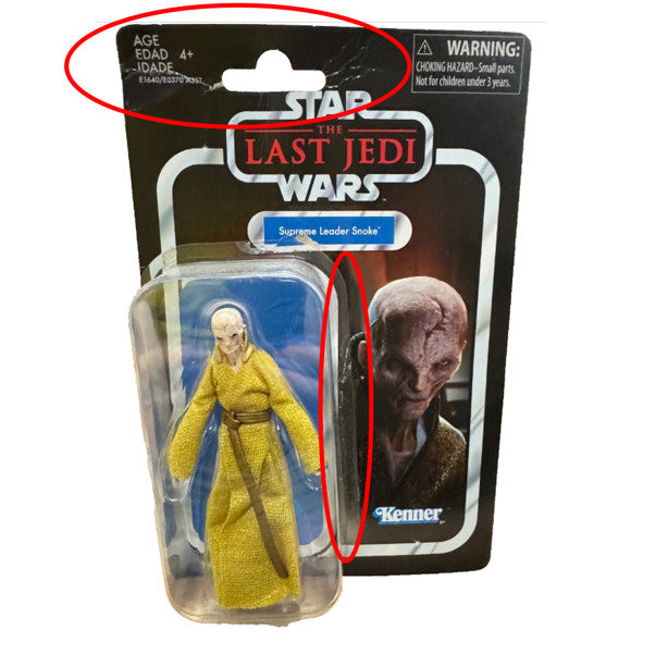 Supreme Leader Snoke - packaging damage (photo 1)