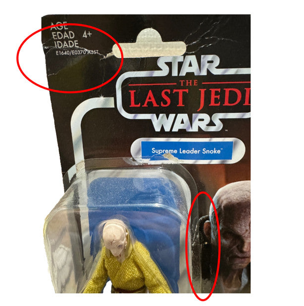 Supreme Leader Snoke - packaging damage (photo 3)